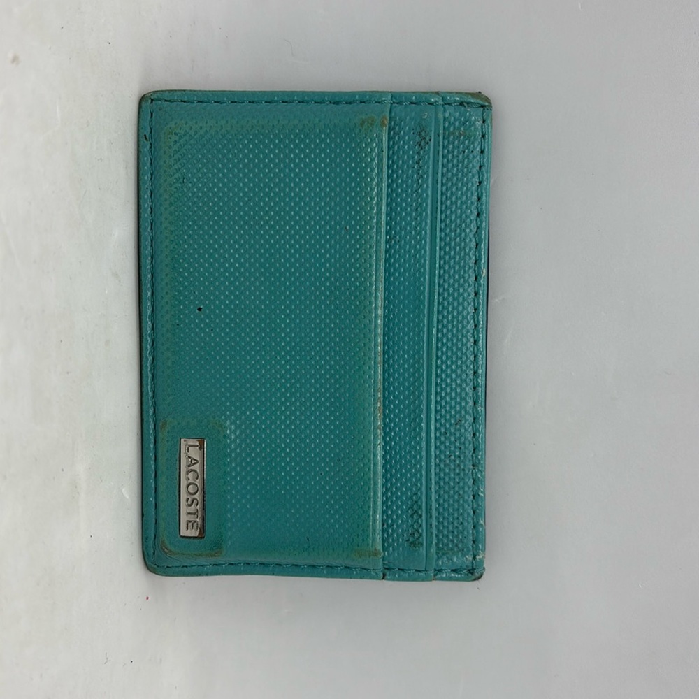 Lacoste Money Clip Wallet.